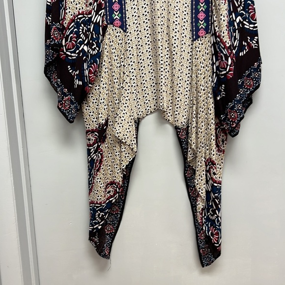 Flying Tomato Open Front Kimono Cardigan M/L - Picture 2 of 8